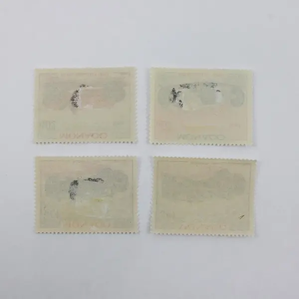 Set Of 4 Monaco 1967 Race Car Stamps SC #648-650 Mint Hinged