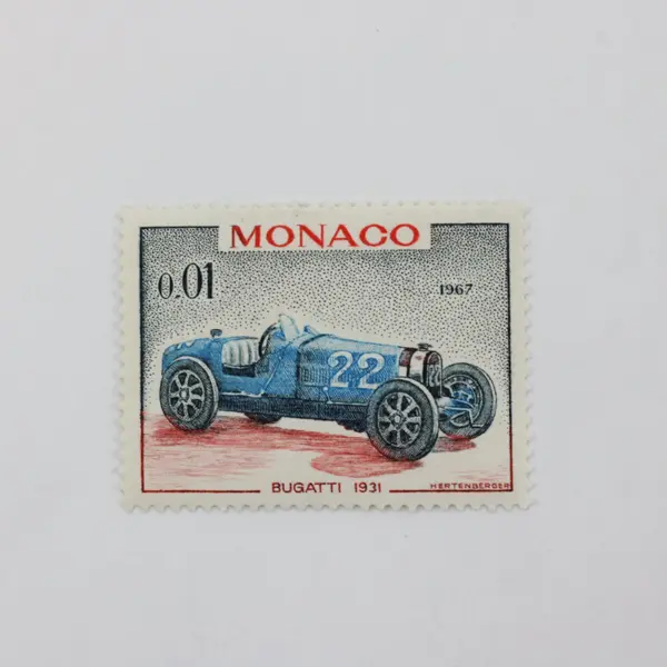 Set Of 4 Monaco 1967 Race Car Stamps SC #648-650 Mint Hinged