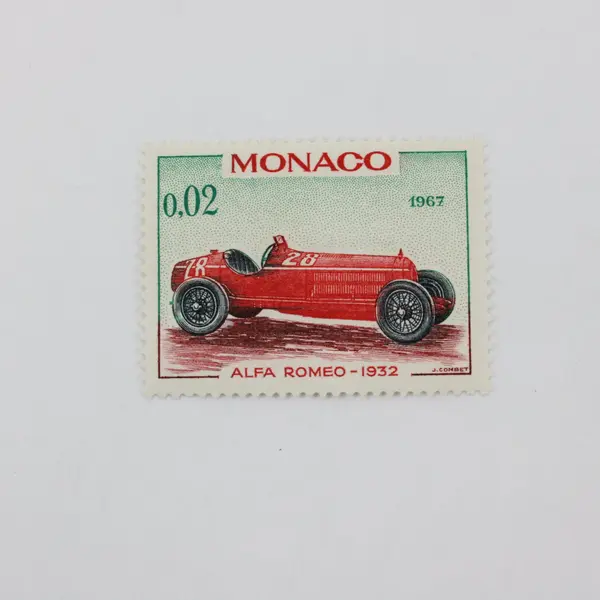 Set Of 4 Monaco 1967 Race Car Stamps SC #648-650 Mint Hinged