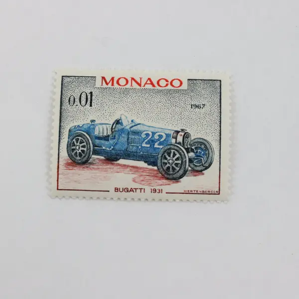 Set Of 4 Monaco 1967 Race Car Stamps SC #648-650 Mint Hinged