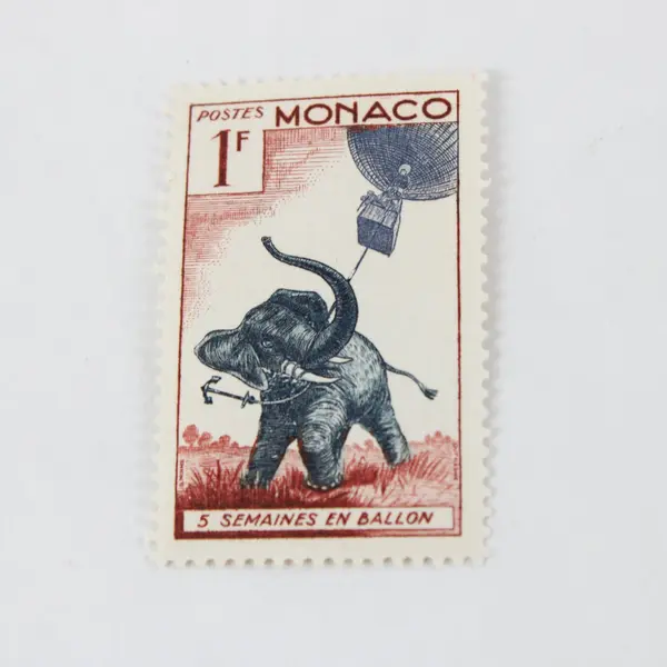 Set Of 3 Monaco 1955 Jules Verne Stamps SC #340-42 Mint Never Hinged