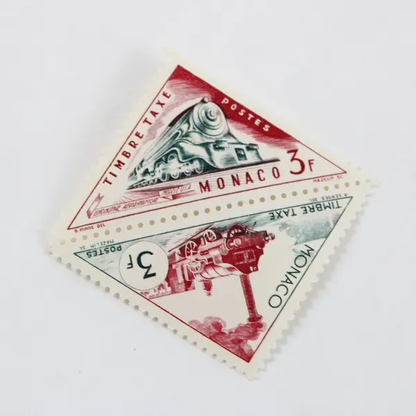 Set Of 6 Monaco 1953-54 Transport Triangle Postage Due Stamps SC #J48-50 MNH