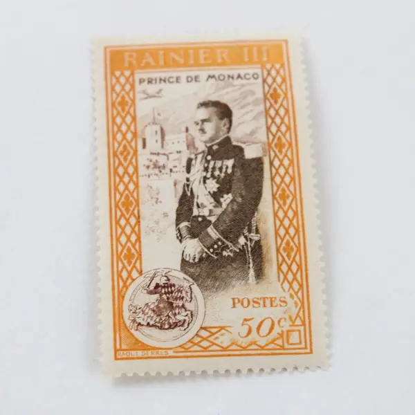Lot Of 3 Monaco 1950 Prince Rainier III Stamps SC #247-49 Mint Hinged