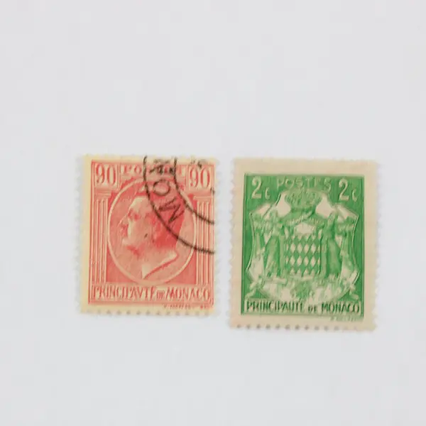 Lot Of 6 Monaco 1924-54 Mixed Stamps Used