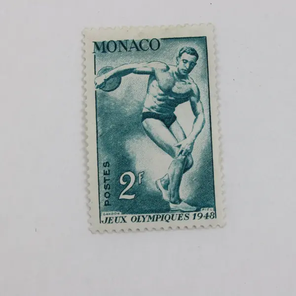 Lot Of 3 Monaco 1948 Olympics Stamps SC #204-206 Mint Hinged 