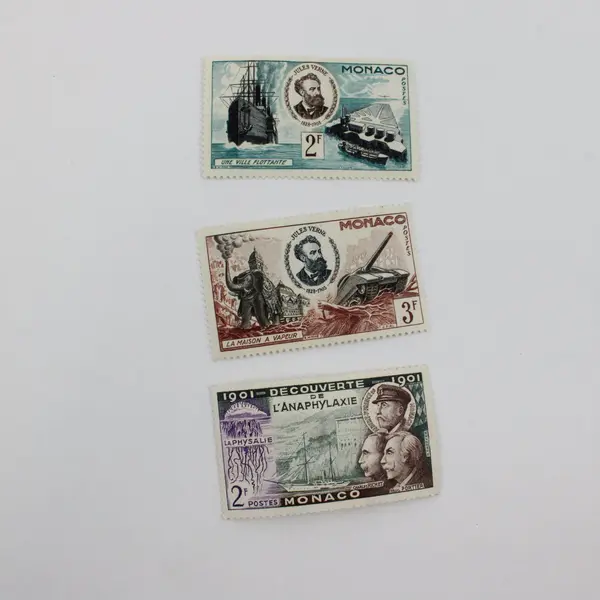 Lot Of 10 Monaco 1951-1964 Stamps Mint Hinged