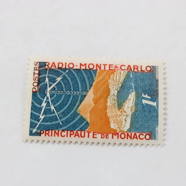 Lot Of 2 Monaco 1951 Radio Monte Carlo Stamps SC #280 Mint Hinged