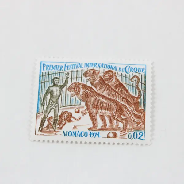 Lot Of 3 Monaco 1974 Circus Festival Stamps SC #949-51 Mint Lightly Hinged