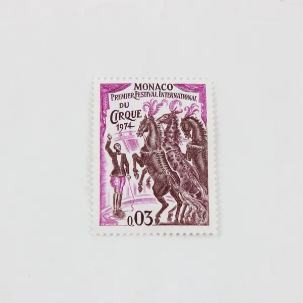 Lot Of 3 Monaco 1974 Circus Festival Stamps SC #949-51 Mint Lightly Hinged