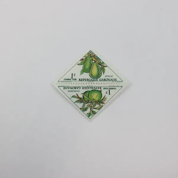Lot of 6 Gabon 1962 Fruit Triangles Scott J34-39 MNH 3 Joined Inverted Pairs
