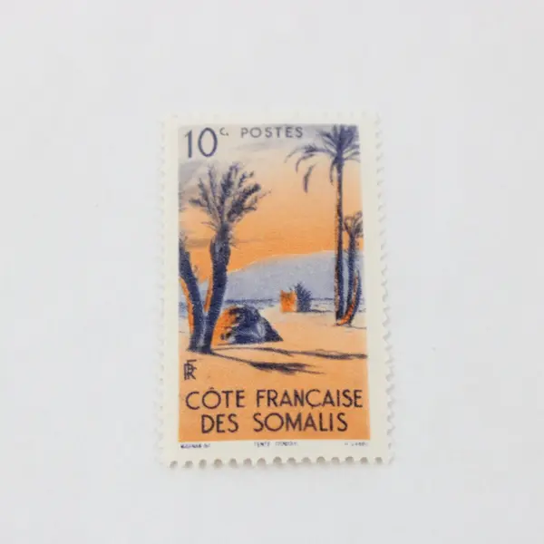 Set Of 4 French Somali Coast 1947 Stamps SC #248-51 MNH