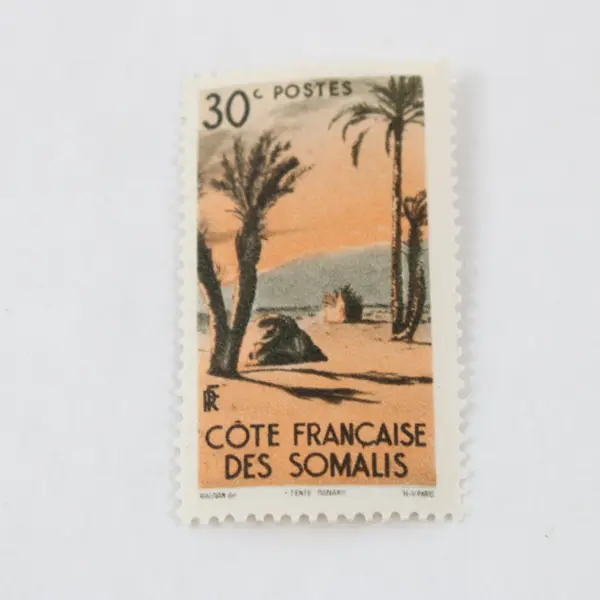 Set Of 4 French Somali Coast 1947 Stamps SC #248-51 MNH