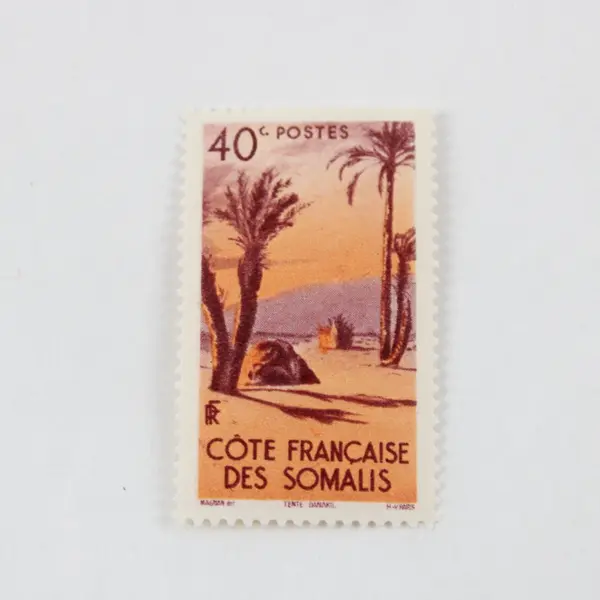 Set Of 4 French Somali Coast 1947 Stamps SC #248-51 MNH