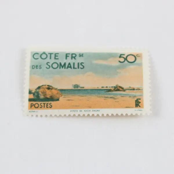 Set Of 4 French Somali Coast 1947 Stamps SC #248-51 MNH