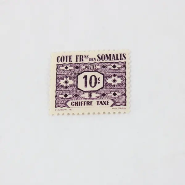 Lot Of 3 Somali Coast 1947 Postage Due Stamps SC #J13 #J39 Mint Hinged