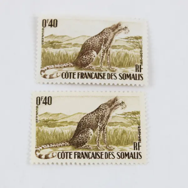 Lot Of 7 French Somali Coast 1958-59 Wildlife Stamps SC #271-74 Mint Hinged