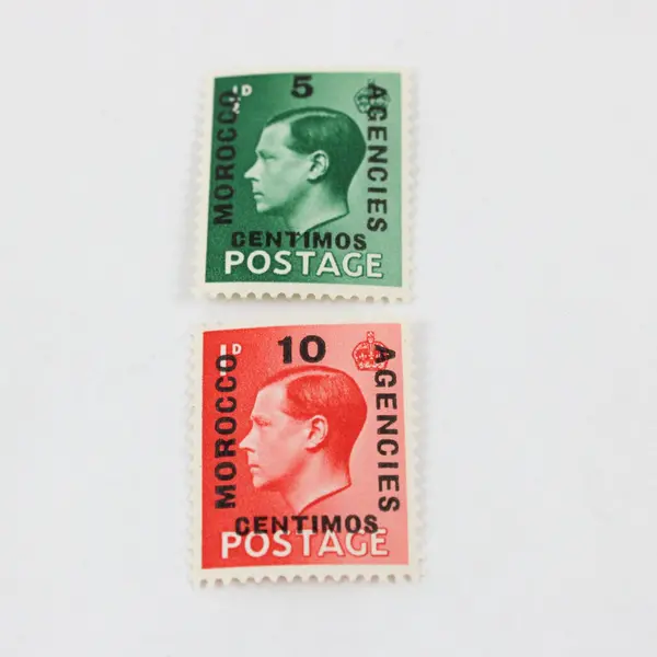 Set Of 4 British Offices Morocco 1936 Edward VIII Stamps SC#78-81  MNH