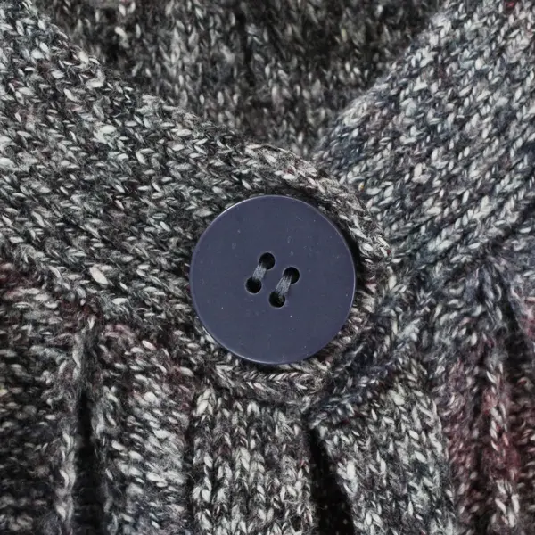 Dressbarn Women's Blue Purple Knit Button-Front Top Size 14/16