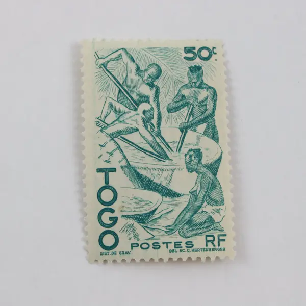Set Of 3 Togo 1947 Palm Oil Stamps SC #309-311 Mint Hinged