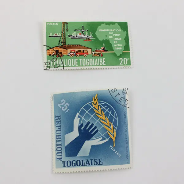 Lot Of 8 Togo 1960s Commemorative Stamps Used CTO