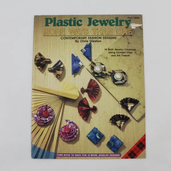 Plastic Jewelry More Ways Than One Contemporary & Pearl Flowers Designs 1990 PB