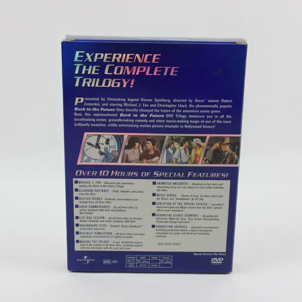 Back to the Future: The Complete Trilogy 3-Disc DVD (1985-1990) Steven Spielberg