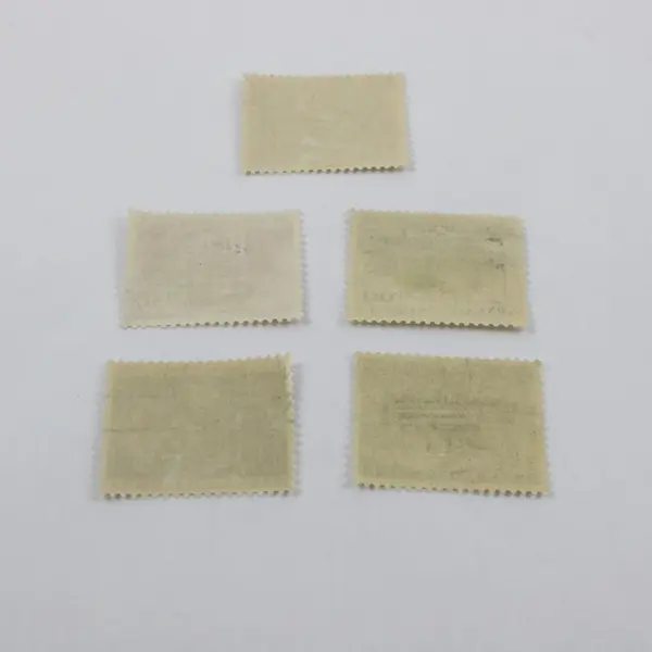 Lot Of 5 Czechoslovakia 1956 second Five Year Plan Stamps SC #731-35 Used
