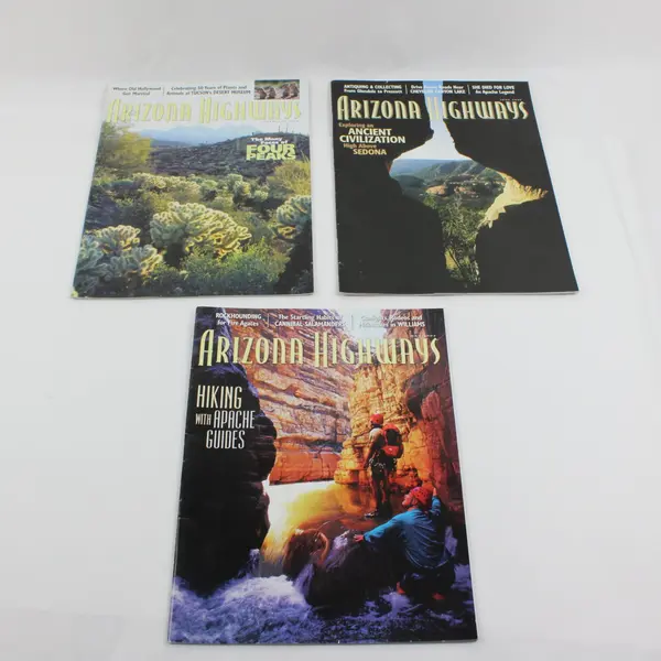Lot of 11 Arizona Highways Magazines 2001 & 2002