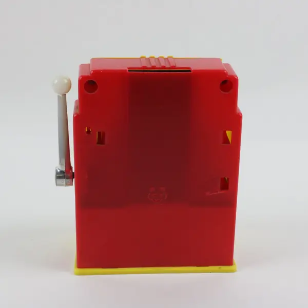 Vintage 1970s Jack Pot Bank #110 Slot Machine Mechanical Bank Plastic Hong Kong