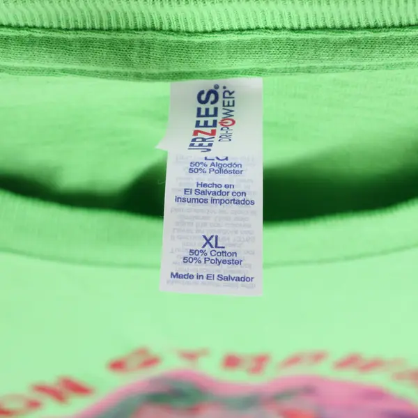 Jerzees Lebanon Strawberry Run 2025 Green Graphic T-Shirt Adult XL