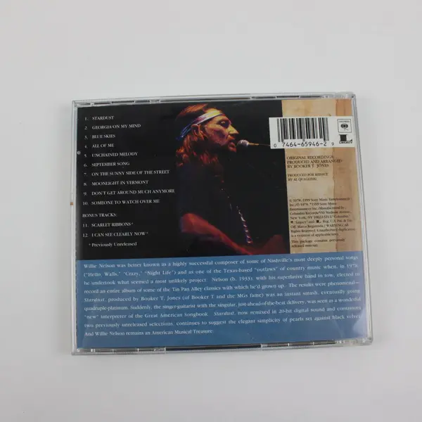 Stardust CD with booklet by Willie Nelson 1999, #CK65946 