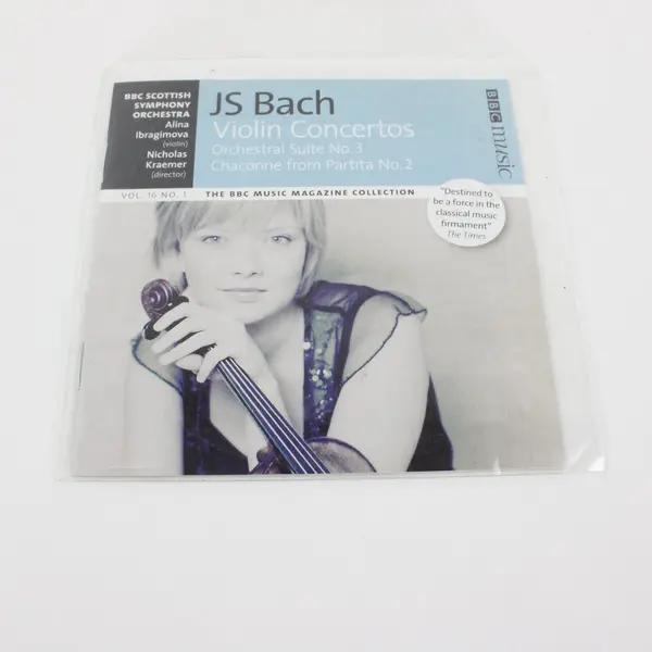JS Bach Violin Concertos CD BBC MM284 2007 Ibragimova Kraemer Booklet