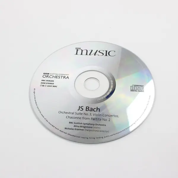 JS Bach Violin Concertos CD BBC MM284 2007 Ibragimova Kraemer Booklet