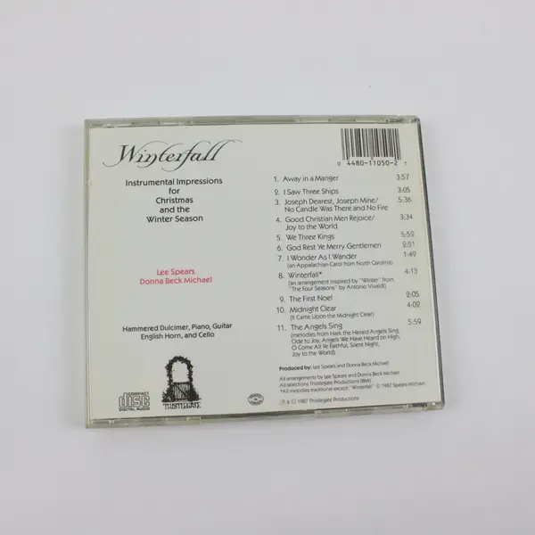 Winterfall Instrumental Impressions for Christmas/Winter CD 1987, #TP-1050 