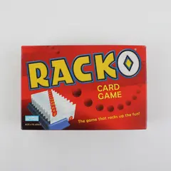 1997 Parker Brothers RACKO Card Game Board Game Missing Instructions