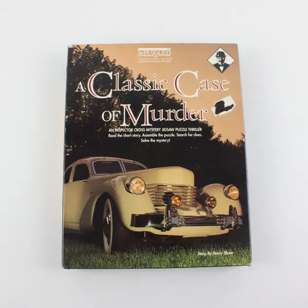 Be Puzzled A Classic Case of Murder Inspector Cross 1000pc Mystery Puzzle