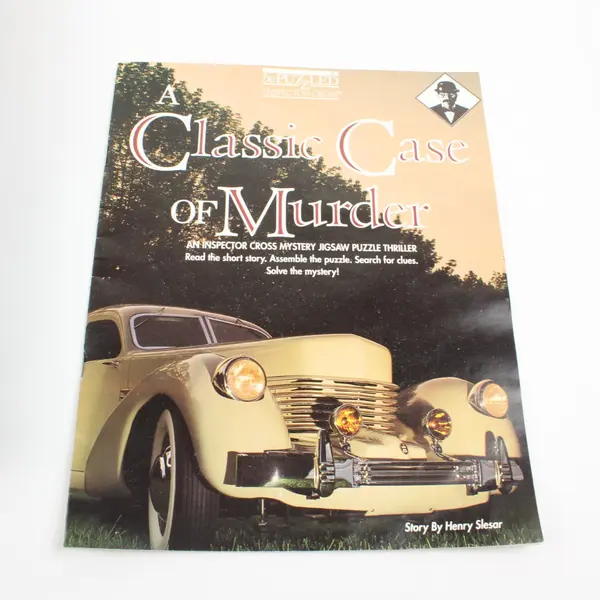 Be Puzzled A Classic Case of Murder Inspector Cross 1000pc Mystery Puzzle