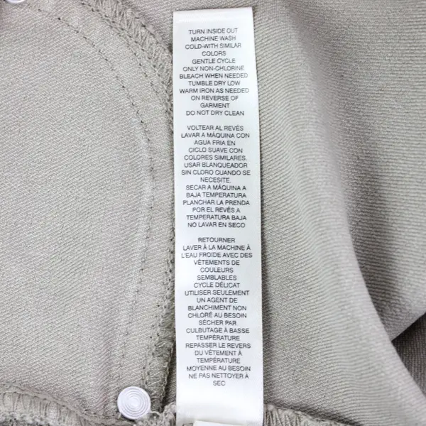 Chico's Tan Pull-On Skinny Mid-Rise Pants Women's Size 0 Casual Y2K