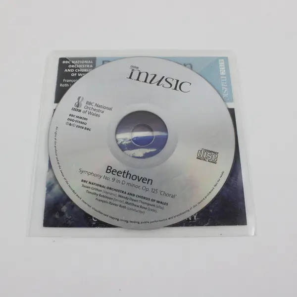 Beethoven Symphony No. 9 'Choral' Audio CD BBC Music Vol. 16 No. 7 2008
