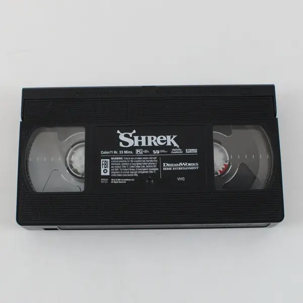 Shrek VHS Tape Special Edition Big Box 2001, DreamWorks #83670