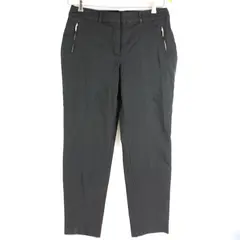 JM Collection Black Zipper Pockets Skinny Pants Size 12