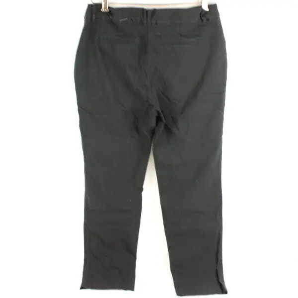 JM Collection Black Zipper Pockets Skinny Pants Size 12
