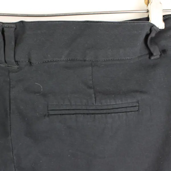 JM Collection Black Zipper Pockets Skinny Pants Size 12