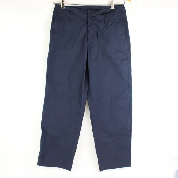 a new day Stretch Navy Blue Straight Leg Pants Size 4 Casual Work Pants