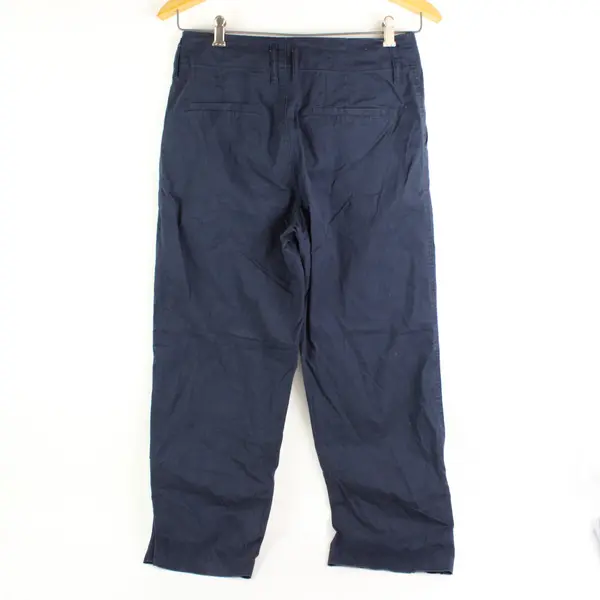 a new day Stretch Navy Blue Straight Leg Pants Size 4 Casual Work Pants