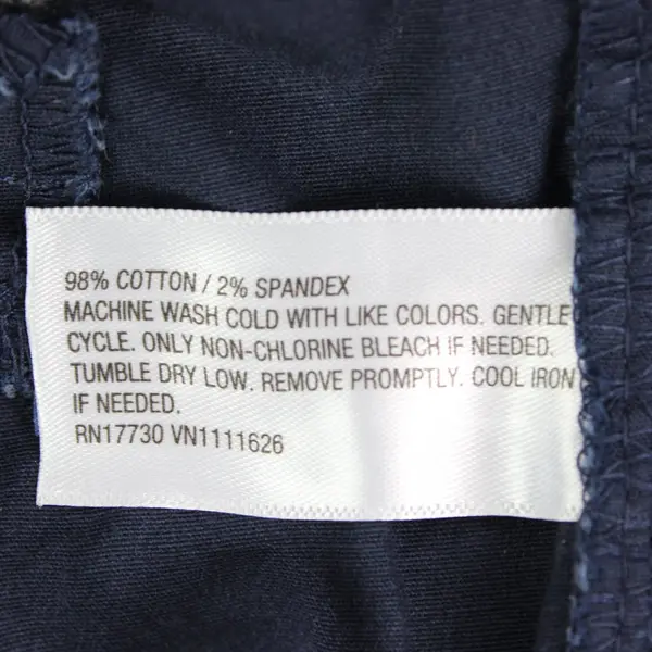 a new day Stretch Navy Blue Straight Leg Pants Size 4 Casual Work Pants