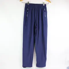 Karrimor Women's Navy Track Pants Medium Elastic Waist Drawstring Zip Pockets