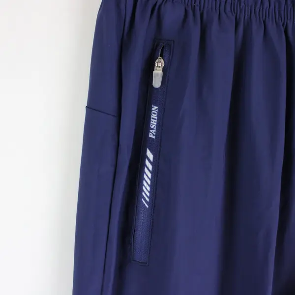 Karrimor Women's Navy Track Pants Medium Elastic Waist Drawstring Zip Pockets
