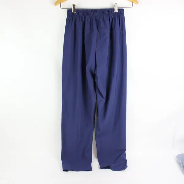 Karrimor Women's Navy Track Pants Medium Elastic Waist Drawstring Zip Pockets