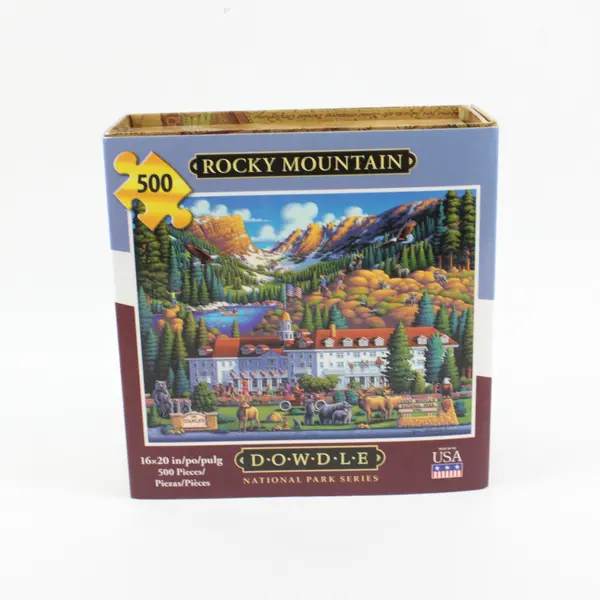 Dowdle Rocky Mountain National Park 500 Piece Jigsaw Puzzle